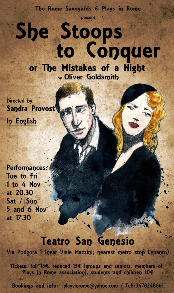 She Stoops to Conquer - Flyer lt